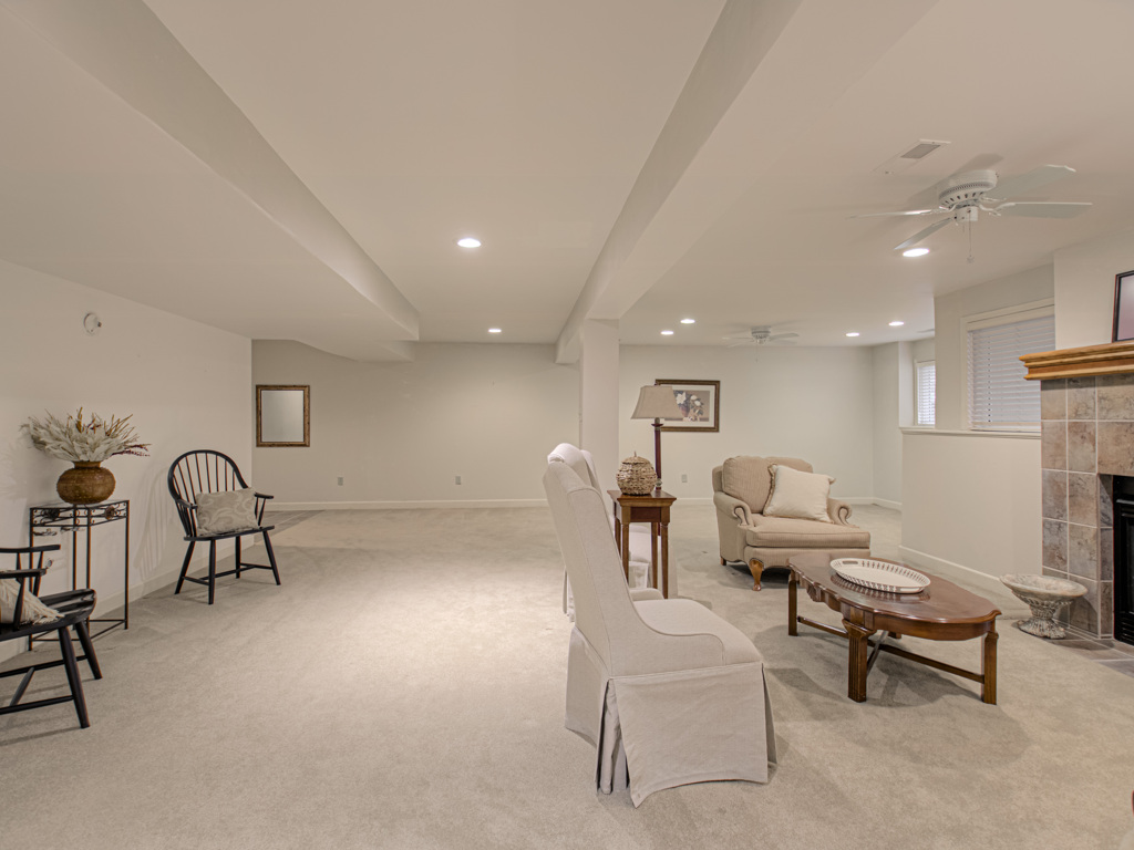 Finished basement